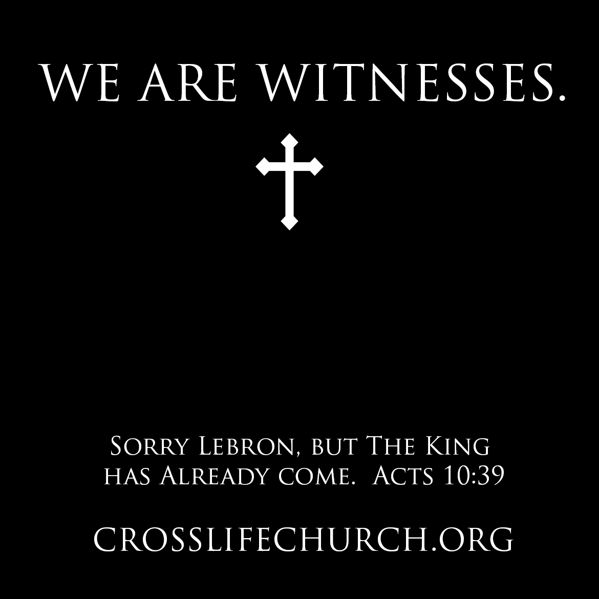 We Are Witnesses