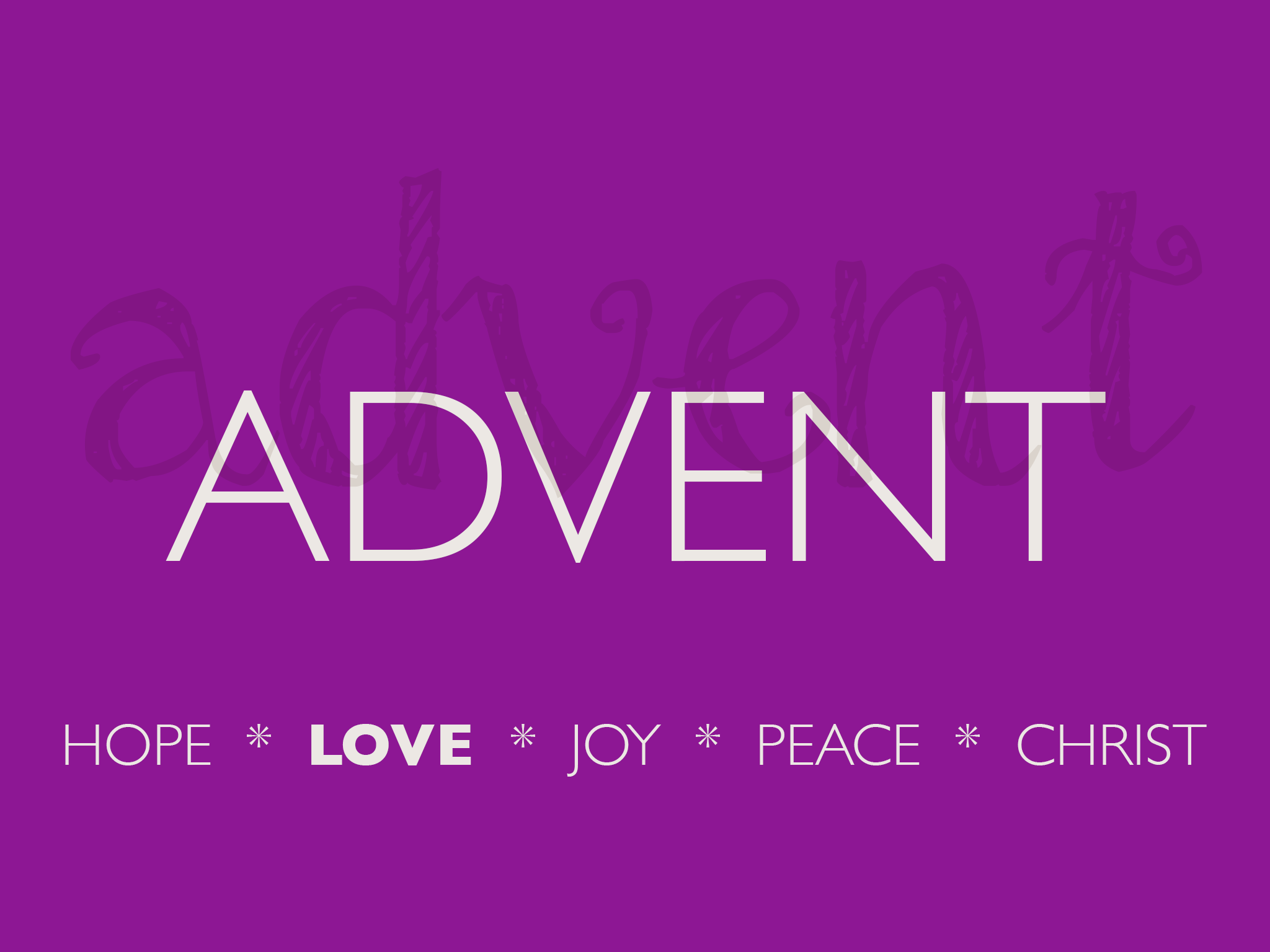 Love – Advent (Pt.4) – CROSSLIFE Church